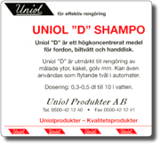 Uniol "D" Shampoo 5 L