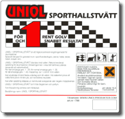 Uniol "1" Sport Halls Cleaning 25 L