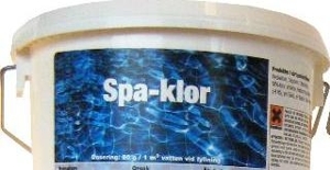 Klorprodukter för pool & badtunna - Spa-klor 1 kg