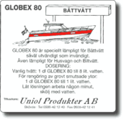Globex 80 Båttvätt 10 Liter