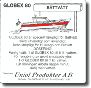 Globex 80 Boat Cleaning 210 L